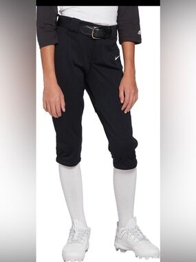 Nike Black Kids 3/4 Athletic Joggers